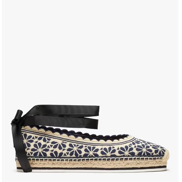 KATE SPADE NEW YORK Knottingham Floral Knit Espadrilles - Picture 9 of 9